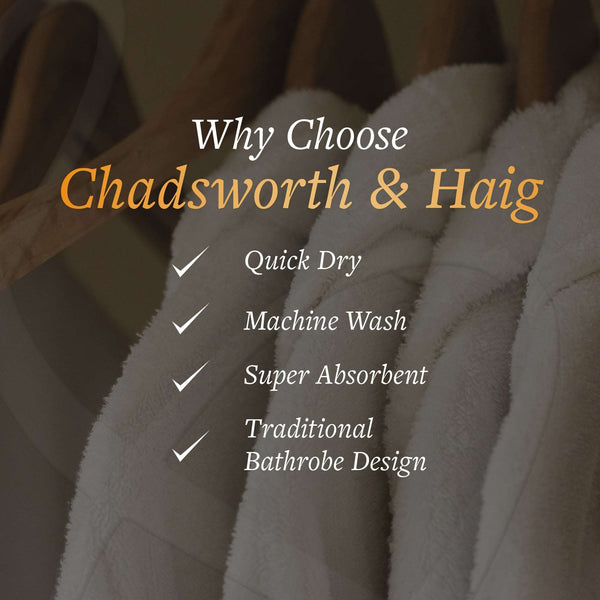 Pure Elegance Diamond Jacquard  Robe | Style: MD5000 - Chadsworth & Haig