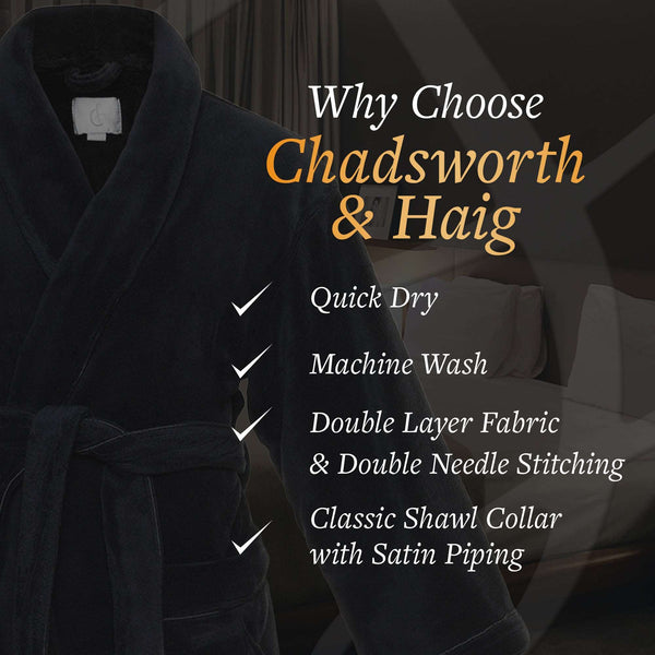 Minx Plush Robe | Style: MINX300 - Chadsworth & Haig