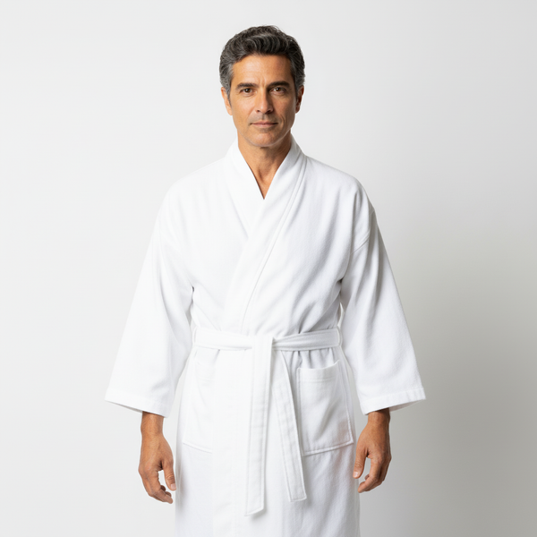 Microfiber Plush Kimono Robe with Minx Plush Lining | Style: MPK3000