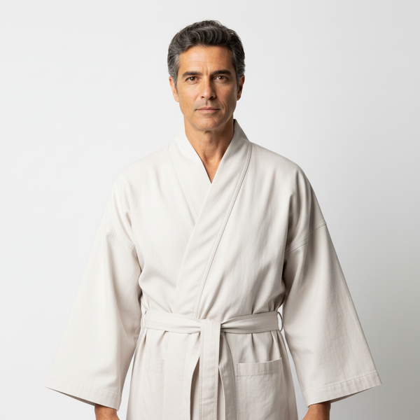 Microfiber Plush Kimono Robe with Minx Plush Lining | Style: MPK3000