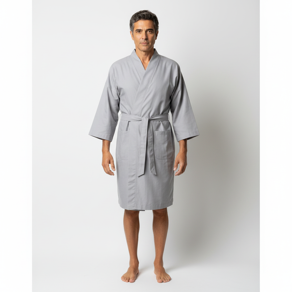 Microfiber Plush Kimono Robe with Minx Plush Lining | Style: MPK3000