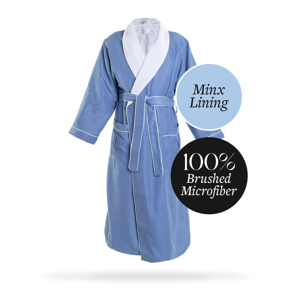 Microfiber Plush Robe with Minx Plush Lining | Style: MPR3000 - Luxury Hotel & Spa Robes by Chadsworth & Haig