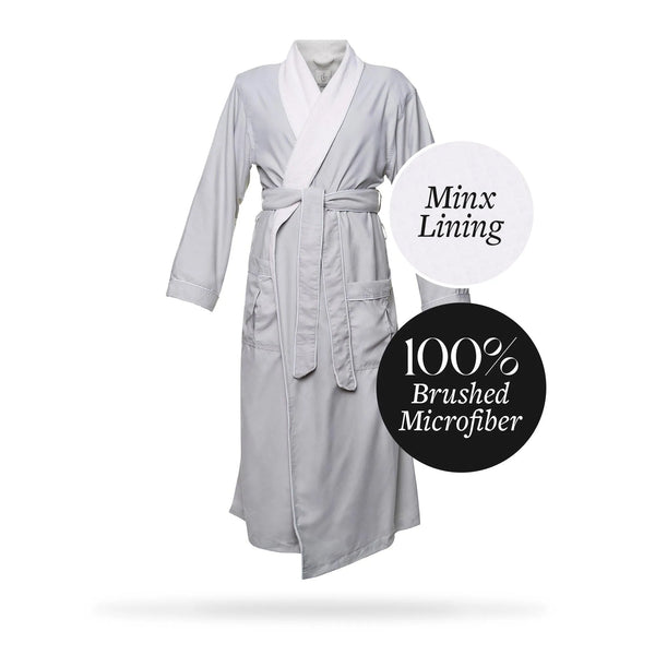 Microfiber Plush Robe with Minx Plush Lining | Style: MPR3000 - Luxury Hotel & Spa Robes by Chadsworth & Haig