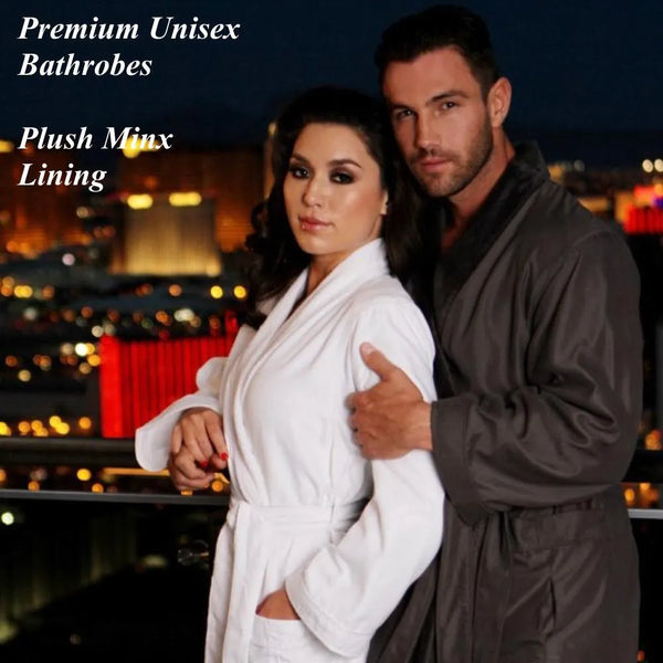 Microfiber Plush Robe with Minx Plush Lining | Style: MPR3000 - Luxury Hotel & Spa Robes by Chadsworth & Haig
