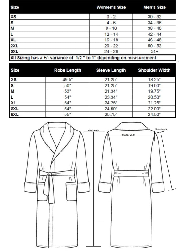 Microfiber Plush Robe with Minx Plush Lining | Style: MPR3000 - Luxury Hotel & Spa Robes by Chadsworth & Haig
