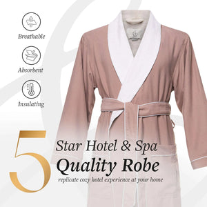Microfiber Plush Robe with Minx Plush Lining | Style: MPR3000 - Luxury Hotel & Spa Robes by Chadsworth & Haig