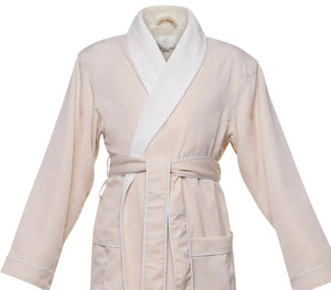 Brushed Microfiber Robe Lined in Terry | Style: DSM4000