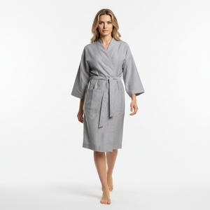 Microfiber Plush Kimono Robe with Minx Plush Lining | Style: MPK3000
