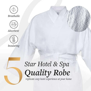 Essentials Light Weight Terry Kimono Robe | STYLE: ETK8000 - Luxury Hotel & Spa Robes by Chadsworth & Haig