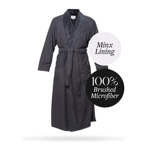 Microfiber Plush Robe with Minx Plush Lining | Style: MPR3000 - Luxury Hotel & Spa Robes by Chadsworth & Haig