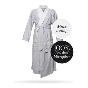 Microfiber Plush Robe with Minx Plush Lining | Style: MPR3000 - Luxury Hotel & Spa Robes by Chadsworth & Haig