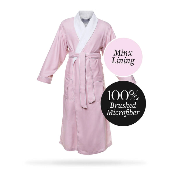 Microfiber Plush Robe with Minx Plush Lining | Style: MPR3000