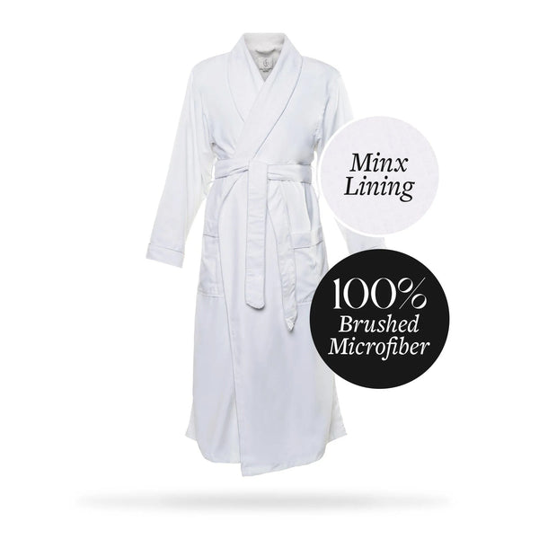 Microfiber Plush Robe with Minx Plush Lining | Style: MPR3000 - Luxury Hotel & Spa Robes by Chadsworth & Haig