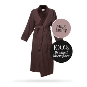 Microfiber Plush Robe with Minx Plush Lining | Style: MPR3000 - Luxury Hotel & Spa Robes by Chadsworth & Haig