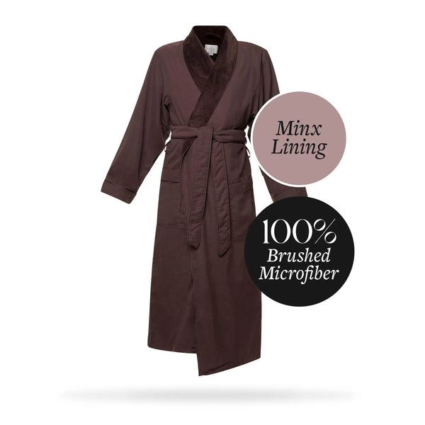 Microfiber Plush Robe with Minx Plush Lining | Style: MPR3000