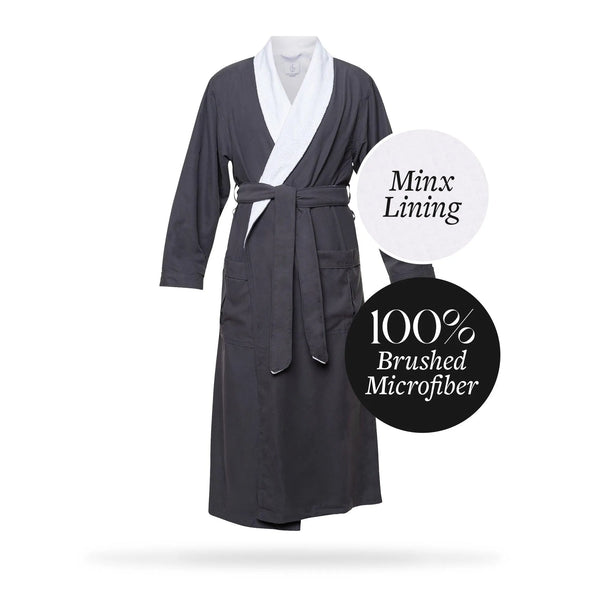 Microfiber Plush Robe with Minx Plush Lining | Style: MPR3000