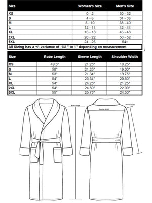 Brushed Microfiber Robe Lined in Terry | Style: DSM4000 - Luxury Hotel & Spa Robes by Chadsworth & Haig
